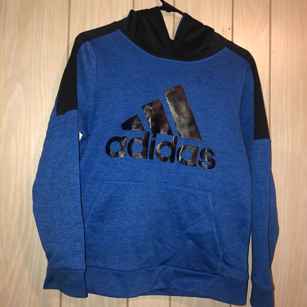 blue adidas sweater
